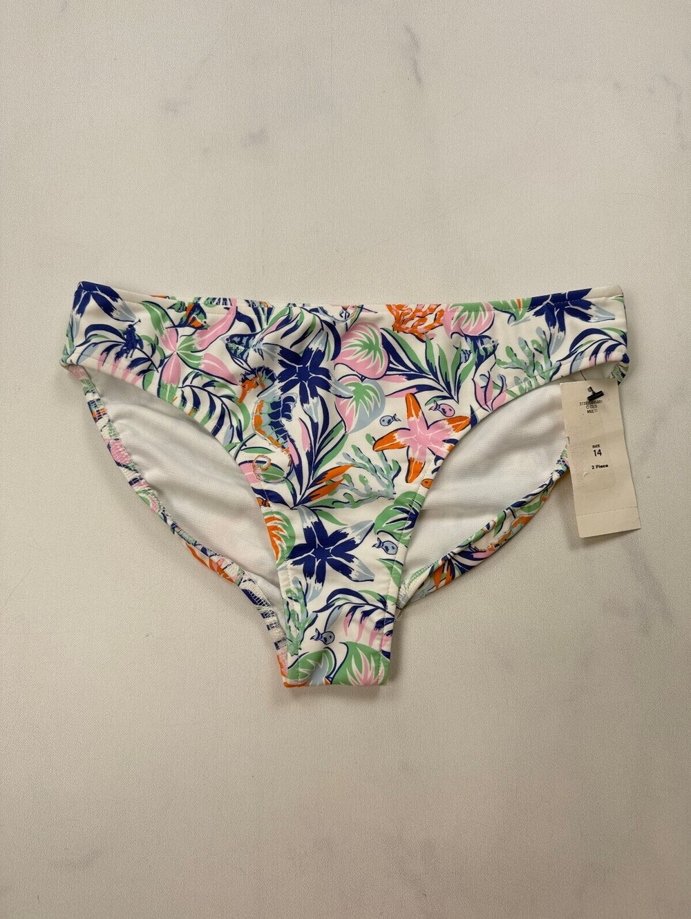 Polo Printed Swimsuit Multi Modern Resort - Girls 14